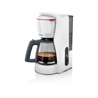 BOSCH  aparat za kafu TKA2M111 My Moment, Bijela, 1.4l,1200WStakleni vrč za 10/15 šoljica kafe