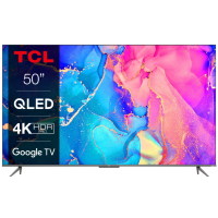 TCL 50 inchC635 4K QLED TVGoogle TV; WCG; 120 HZ DLG;MEMC; HDMI 2.1; boja crna; 5G garancija