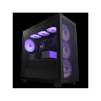 NZXT CASE H7 FLOW BLACK RGB Mini-ITX, Micro-ATX, ATX Mid-Tower, 4x fans