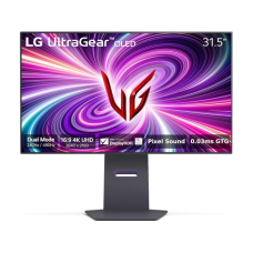 LG 32 inch 4K OLED UltraGear MonitDual-Mode, 3840x2160, 480Hz2xHDMI, DP, 2xUSB, HAS, Tilt, Pivot, Swi