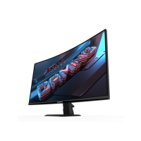 Gigabyte Monitor 27 inch GS27QC27 inch VA 1500R, 2560x1440 QHD, 250cd, 165Hz/170Hz, 1ms, 2x HDMI, 1x DP