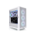 Thermaltake S250 TG ARGB SnowMid tower case, white,4x CT120 ARGB white fans