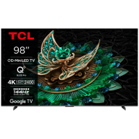 TCL 98 inchC765 QD-Mini LED 4K TVHDR 2400 nits; QLED PRO;ONKYO 2.1ch; 144Hz VRR; Google TV