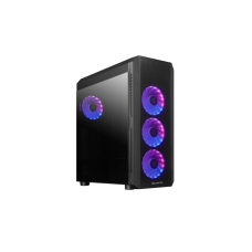 Chieftec Scorpion 4 Case4x120mm A-RGB fan, VGA 349mmCPU 166mm, Radiator 280mm, mATX, ATX