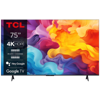 TCL 75 inchV6B 4K HDR TV Google OSHDR10 and HDR HLG; HDMI 2.1;Game Master 2.0; Dolby Audio